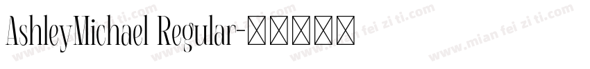 AshleyMichael Regular字体转换